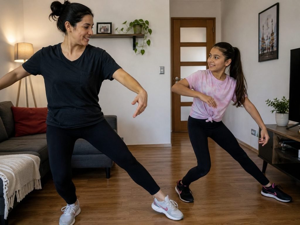 Sesión de kinesiología a domicilio, ejercicios de movimiento