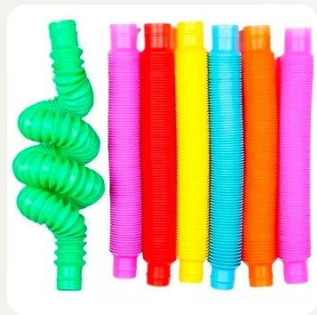 Tubos Sensoriales, foto del catalogo oficial de Red Kizuna